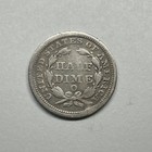 1853-o Seated Liberty Half Dime No Arrows Fine 213125