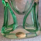 Vintage Adam Jablonski  Signed Crystal  Vase Made In Poland