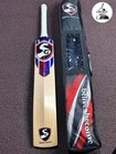 English Willow Cricket Bat Thick Edges Grade 1 Full Size Short Handle Natured