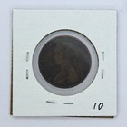 1861 Canada Nova Scotia Victoria One-cent Copper Coin Free Shipping  sa15