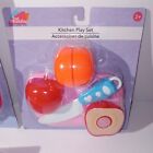 Play Food Cutting Kids Kitchen Toy Set Pretend Cooking  Playset Cook Toddler New