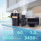 W3sp1580x15 Pool Pump 1 5 Hp Replacement For Hayward Powerflo Lx Series