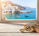 Set Of 10 Vintage Brass Ship Telegraph Keychain     Nautical Maritime Engine Room