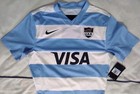 Nike Argentina Uar Pumas Rugby Men s Home Jersey 2018  Size M