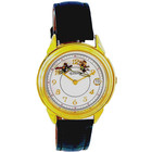 New Cowboy Two Gun Mickey Disney By Fossil Animated Nib Easy Read Dial Watch  99