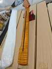 4a Stainless 22fret Roasted Flame Maple Electric Guitar Neck For Fender Strat St