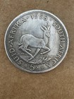 South Africa 5 Shilling Coin 1858 Elizabeth Ii Regina