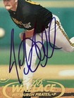Jeff Wallace 1998 Fleer Tradition Authentic Signed Autograph Auto Card Pirates