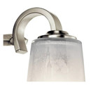 Kichler Lighting 3-light Oxby Brushed Nickel Bathroom Vanity Light