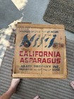 Antique Vintage Rare Niki Produce Stand Basket  Wood Box Vtg Rare Basket Wood