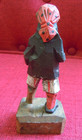 Vintage Cape Cod Seaman  Sailor  Pirate Wooden Carved Figurine Folk Art