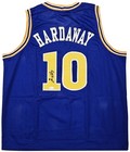 Golden State Warriors Tim Hardaway Autographed Signed Blue Jersey Jsa