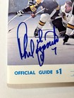 Hockey Guide Boston Bruins 1969 70  Signed By  Phil Esposito