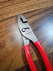  new   Unused  Snap On 47acf Classic Red - Combo Slip Joint Pliers Free Ship