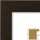 Craig Frames Espresso  1 5 Inch Wide Espresso Walnut Brown Picture Frame