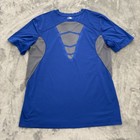 Nike Pro Combat Shirt 2xl Blue New York Mets Performance Center Swoosh Mlb