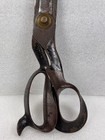Large Vintage Upholstery Shears Scissors 14    Tailors Hand Tool Antique Marked  7
