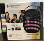 New Singing Machine Singcast One Karaoke System Wireless Mic Speaker Video Cast