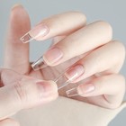 Medium Coffin Clear Nail Tips 600pcs Full Cover Soft Acrylic Nail Kit  Free Ship