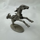 Vintage Spoontiques Pewter Miniature Pegasus Rearing Winged Horse 1981