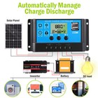 40 Watt Solar Panel Kit 12v Charging Off-grid Battery Power Rv Home Boat Camp