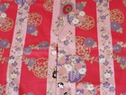 Women s Yukata Robe Japanese Summer Kimono -  geisha  Beauty On Stripe Pink