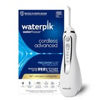 Waterpik Cordless Advanced 2 0 Water Flosser Wp-580     W sealed Tips  white  New 