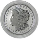 2025 Morgan And Peace Dollar Reverse Proof Two-coin Set Ogp Coa