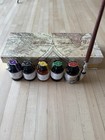 Calligraphy Pen Set Glass Wooden Dip Gc Writing Collection-other  broken Seal 1 