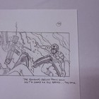 1997 Starship Troopers Original Hand Drawn Production Art Storyboard Concept Coa
