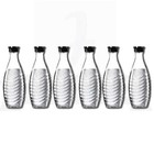 Sodastream Glass Bottles - 2ct X 3 - Pack Of 6 - Replacement Carafes Duo Crystal