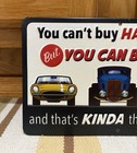 You Cant Buy Happiness But U Can Buy Cars Metal Sign Gas Oil Garage Parts Tools