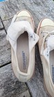 Vtg Converse All Star Chuck Taylor Low Top Shoes Usa Made White Mens 8 Worn
