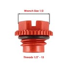 Clutch Cover Seal W  Drain Plug For Polaris 5526454 5434264