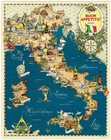 Cavallini   Co  Boun Appetito  Vintage Style 1000 Piece Puzzle