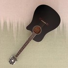 Fojill 41  Dreadnought Cutaway Acoustic Guitar Laminated Spruce Top Matte Black