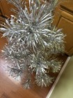 Vintage Evergleam Aluminum Christmas Tree 4 Ft 31 Branch With Box And Stand Mcm
