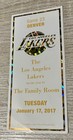 Lakers Vs Nuggets 2017    the Family Room    Pass - Exclusive Pass Memorabilia Jokic
