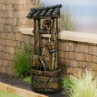 Indoor Waterfall Fountain W led Lights     Minimalist Home Decor For Tranquility