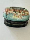 Fedoskino Hand-painted Signed Russia Lacquer Box