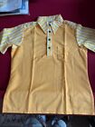 1976  Mcdonald s   un-used   Employee  yellow  Uniform   scarce   Vintage 