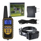 Waterproof 300 800m Dog Electric Shock Training Collar Rechargeable Remote