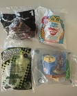 Lot Of 21 New Vintage Burger King Mcdonald   s Wendys Happy Meal Toys Unopened