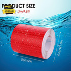 Safety Reflective Tape For Cars  2inch X 9 8ft Waterproof High Visibility Warnin
