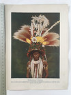 Old Papua New Guinea Print - Bereina Roro Dancer - 1890s - Png Tribal Art Dng