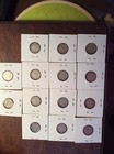 Canada George Vi  10 Cents Silver Coins   Lot Of  14 