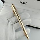 New Montblanc Meisterstuck 164 Gold Classique Rollerball Pen With Box Germany