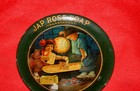 Early 20th Century Jap Rose Transparent Soap Tip Tray - Kirk Company Chicago