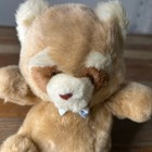 Vintage 1986 Gund Raccoon Bear Plush Stuffed Animal Beige Small  Collectible
