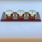 Wempe Chronometerwerke Hamburg Germany Marine Thermometer  Barometer  Clock